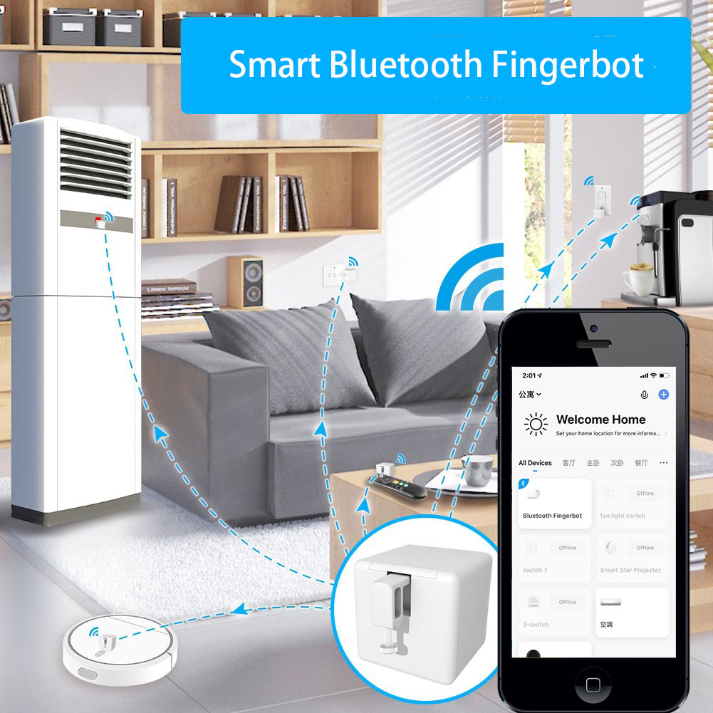 554698113 Smart Bluetooth Fingerbot - Image 1